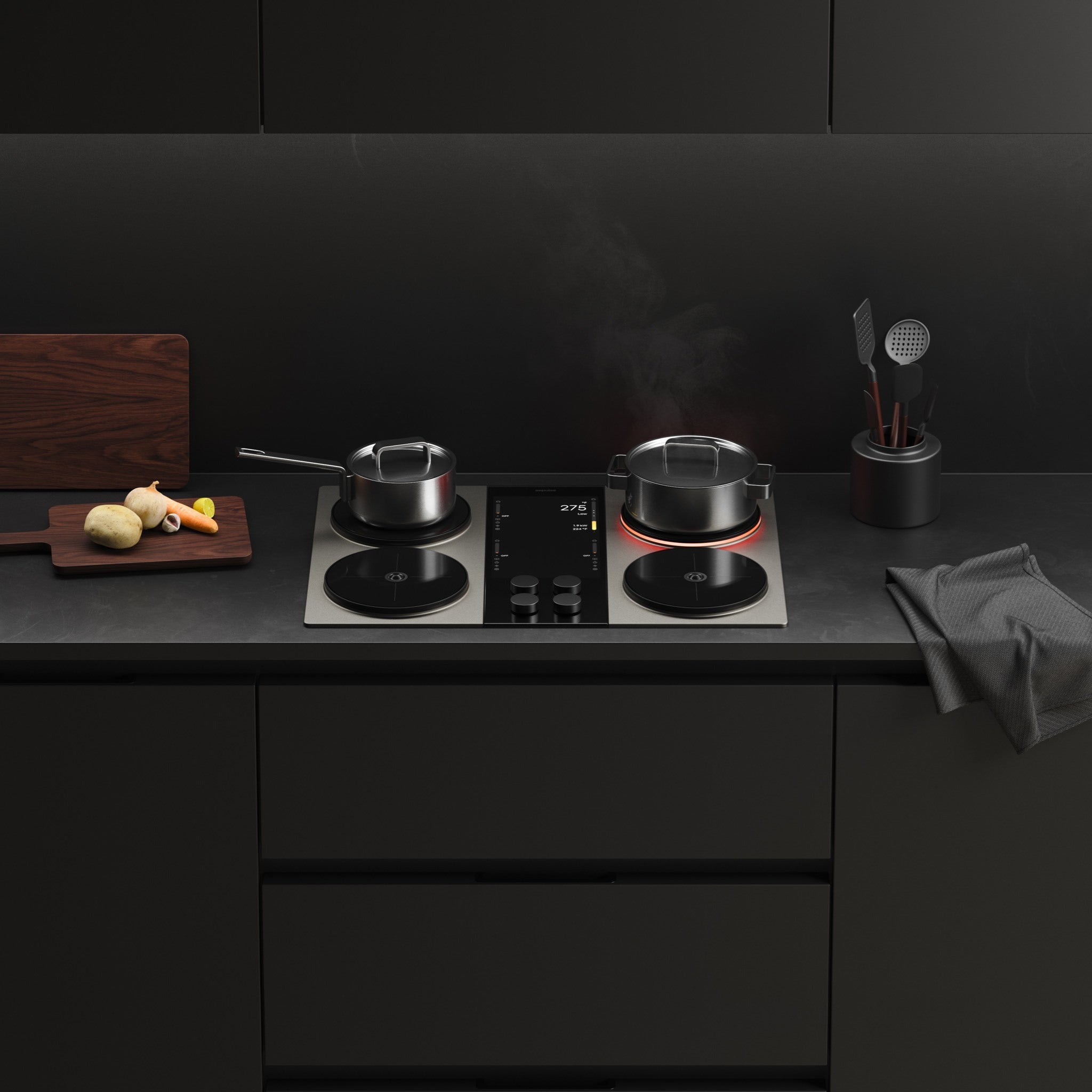 Impulse's Electric Cooktop Gets a Boost From Batteries