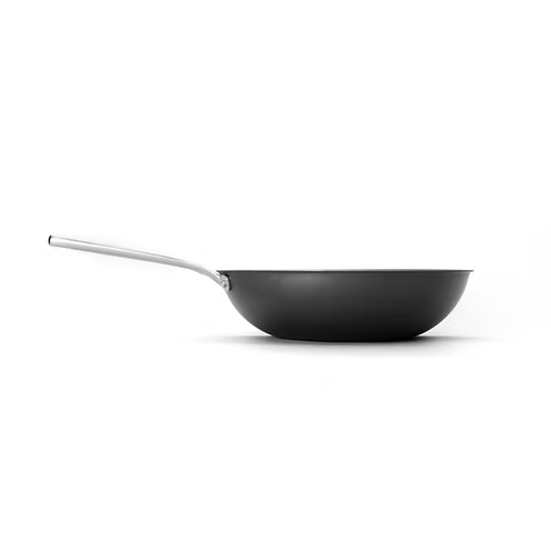 12.5” Nitrided Carbon Clad® – 3 Ply Carbon ‌Steel Wok