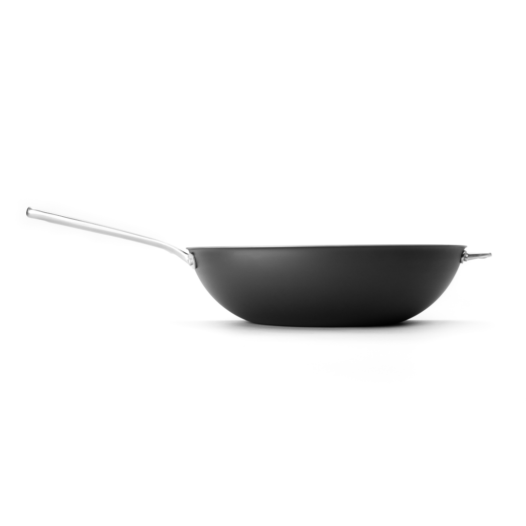 14” Nitrided Carbon Clad® – 3 Ply Carbon ‌Steel Wok
